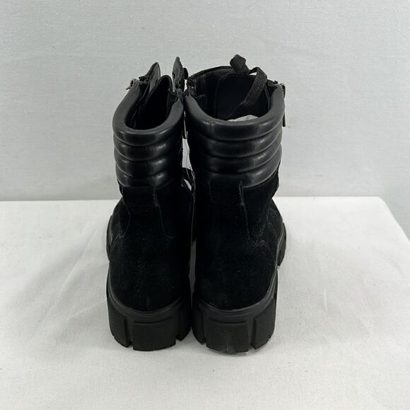 Aqua College Palmer Waterproof Booties- Black Suede- Size 9 M- NIB - Picture 3 of 7